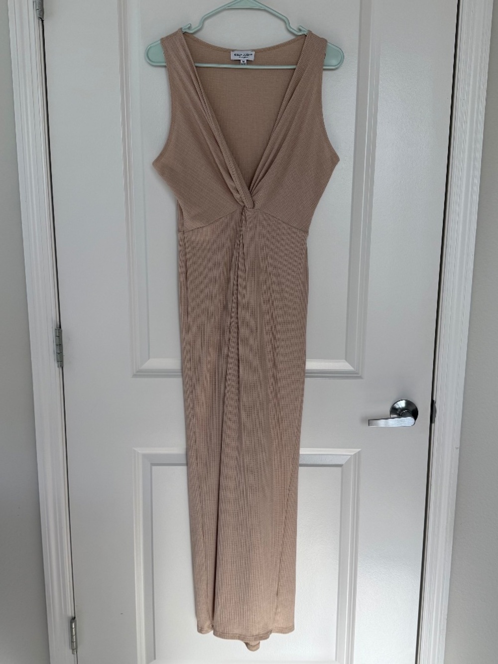 Women's Rolla Coster Los Angeles Romper Pants Beige Jumpsuit Medium